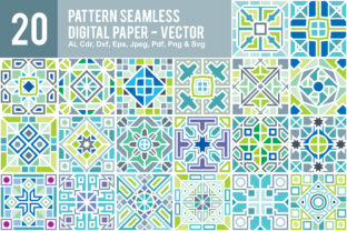 20 Set Modern Seamless Pattern
