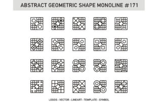 Abstract Geometric Shape Monoline 171: A Practical Evaluation for Designers and Developers