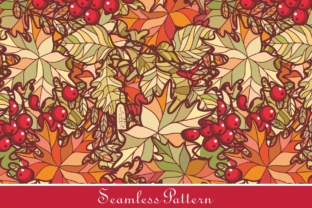 Autumn Ornament Seamless Pattern