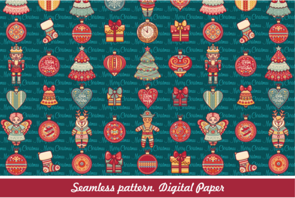 Nativity Winter Holiday Seamless Pattern: A Versatile Digital Design Resource for Creative Professionals