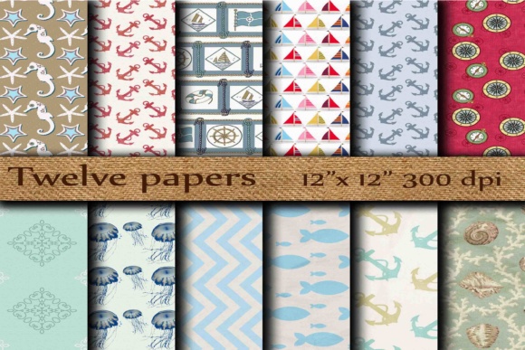Nautical Digital Paper: A Practical Guide for Crafters, Designers, and Educators